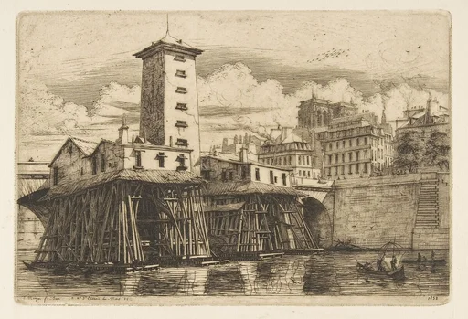 The Notre-Dame Pump, Paris