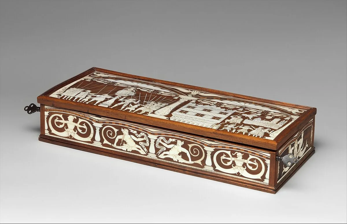 Box For Crossbow Bolts (<i>Bolzenkasten</i>), Probably Made for William IV, Duke of Bavaria (r. 1508–50) — Hans Wagner the Elder