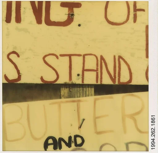 [Detail of Roadside Signs: Fruit and Vegetable Stand]