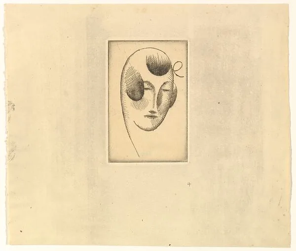 Female Head (Woman's Head with Ribbon) — Elie Nadelman
