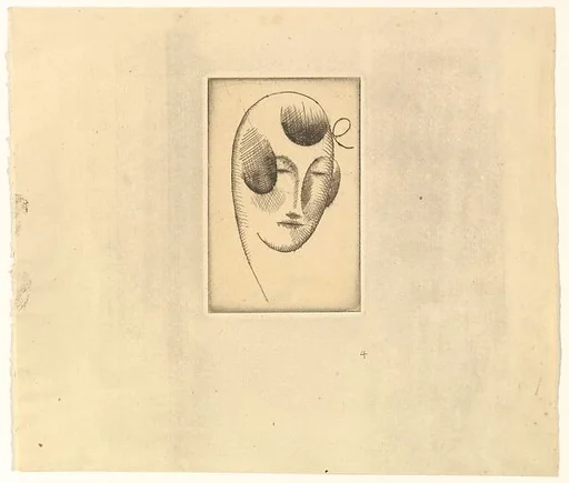 Female Head (Woman's Head with Ribbon)