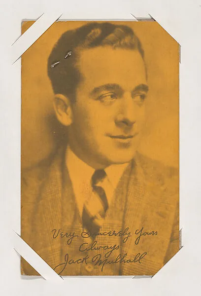 Jack Mulhall from Movie Stars Exhibit Cards series (W401) — Unknown