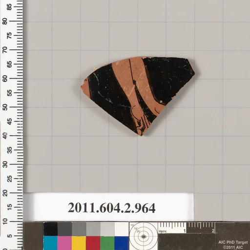 Terracotta fragment of an oinochoe (jug)