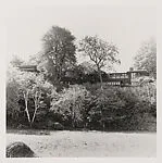 Exterior of Northome, from the lake, the summer residence of Mr. and Mrs. Francis W. Little in Wayzata, Minnesota, designed by Frank Lloyd Wright, 1912-1914 — Wayne D. Peterson|Frank Lloyd Wright
