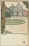 Karlsbad: Spa Pavilion (Karlsbad Kur-Salon) — Emil Schmal|Wiener Werkstätte