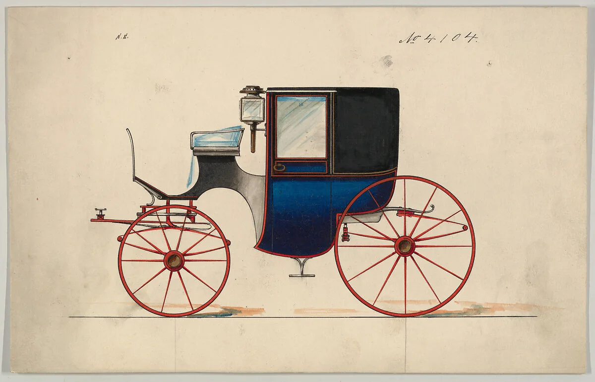 Design for Brougham, no. 4104 — Brewster & Co.|Herman Stahmer
