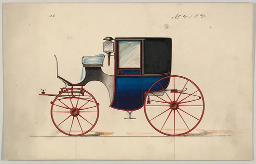 Design for Brougham, no. 4104