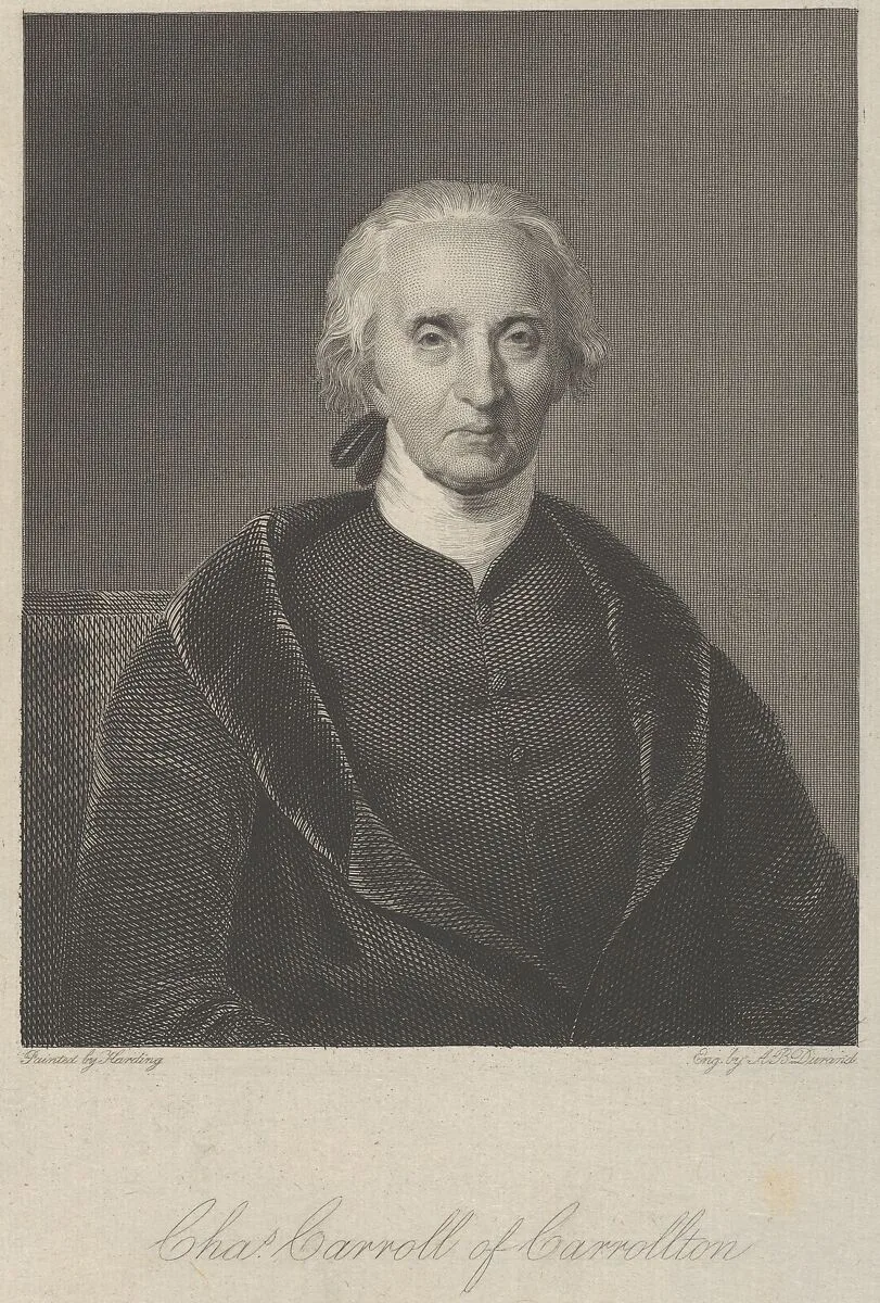 Charles Carrol of Carrolton — Asher Brown Durand|Chester (Charles) Harding|James Herring|Charles Carroll