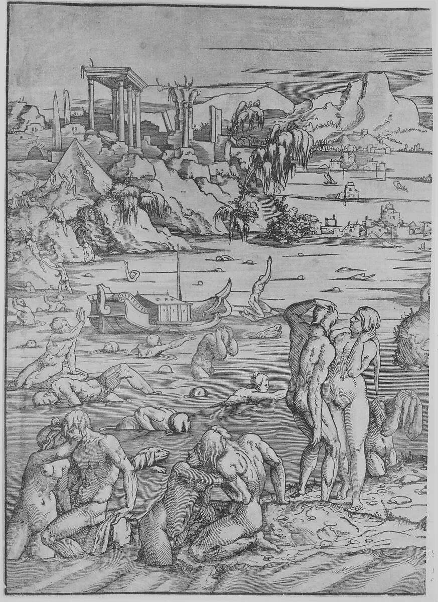 The Deluge — Jan van Scorel