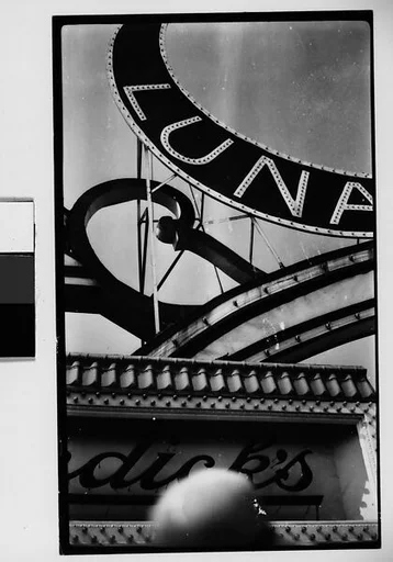 [Luna Park Sign Detail, Coney Island, New York]