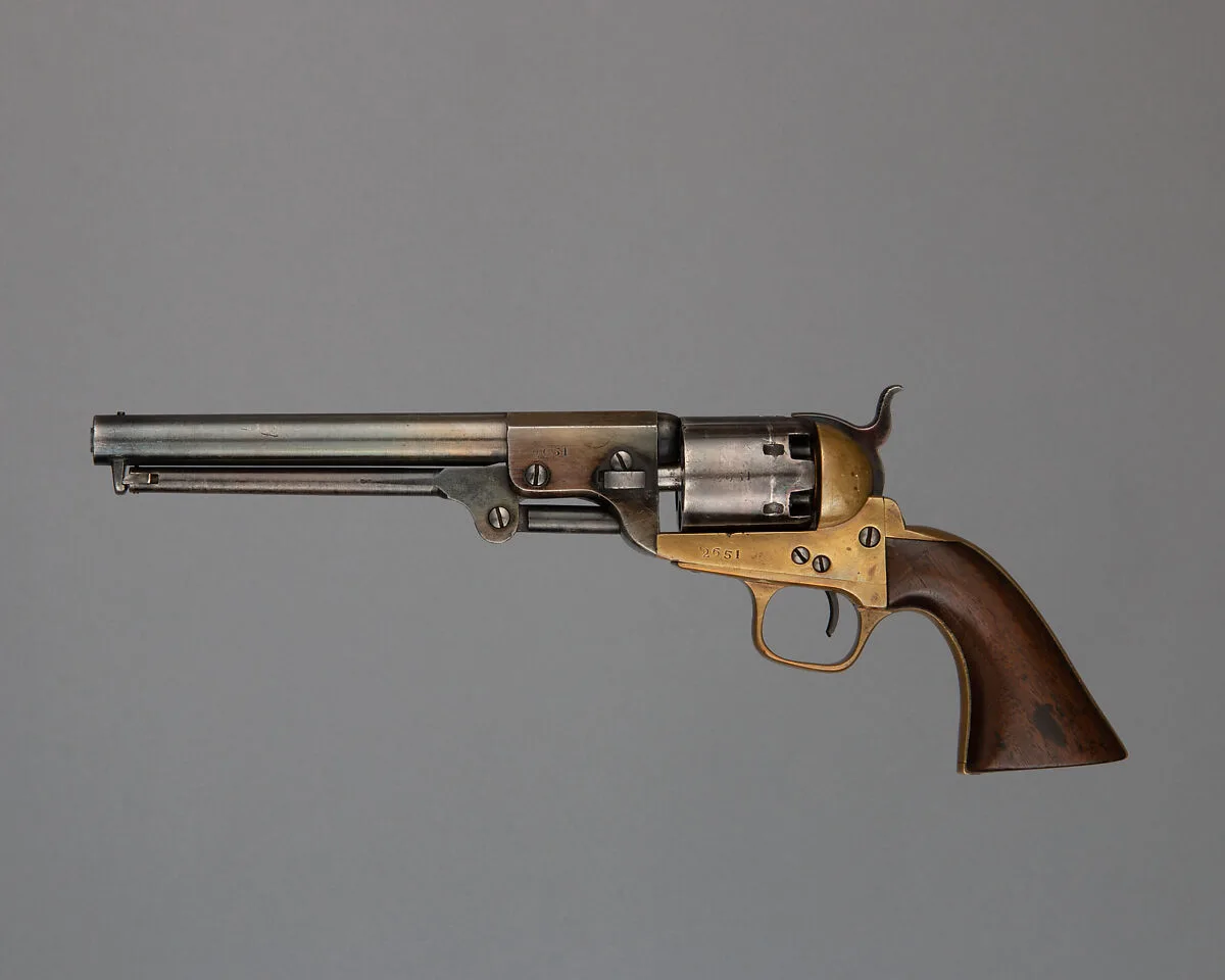 Griswold and Gunnison Confederate Percussion Revolver, serial no. 2651 — Griswold and Gunnison|Samuel Colt