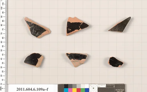 Terracotta fragments of closed shapes