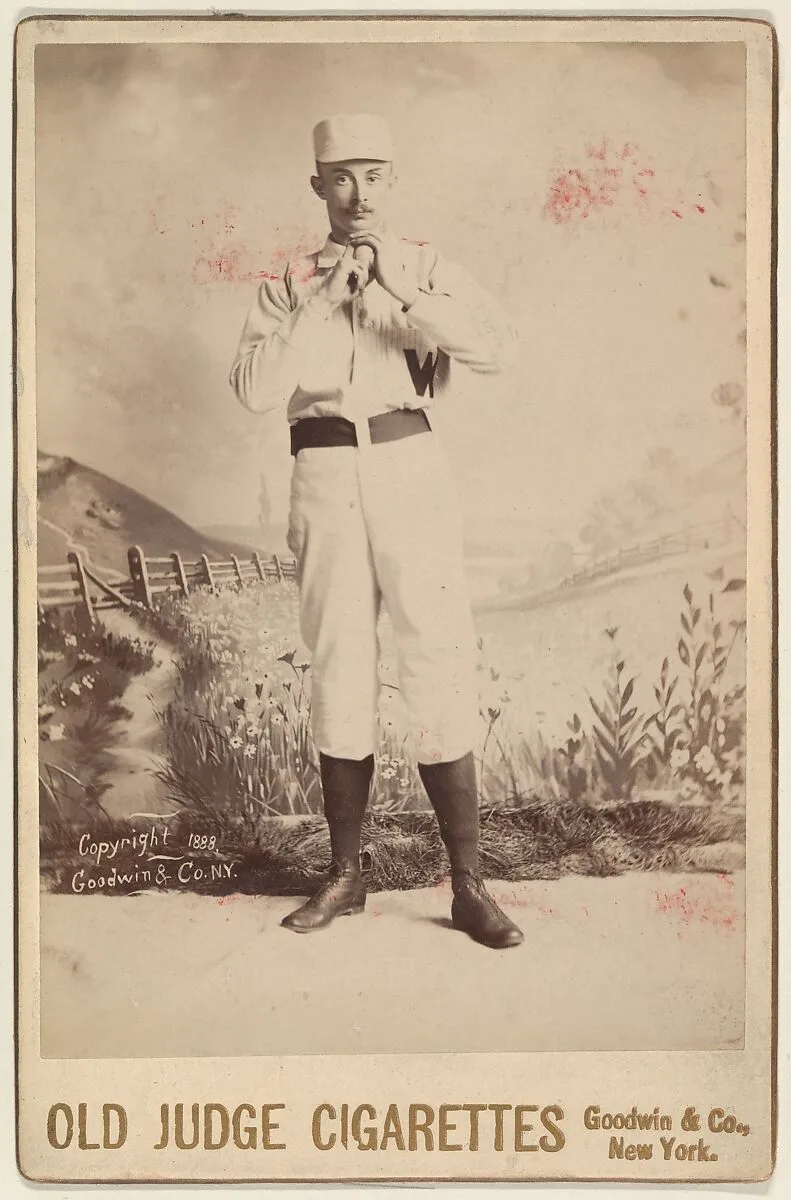 Gilmore, Pitcher, from the series Old Judge Cigarettes — Goodwin & Company