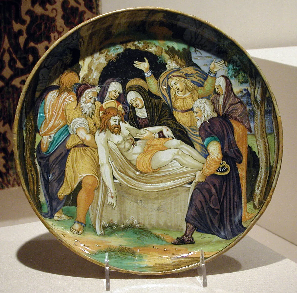 The Entombment of Christ — Fra Xanto Avelli da Rovigo|Mantegna