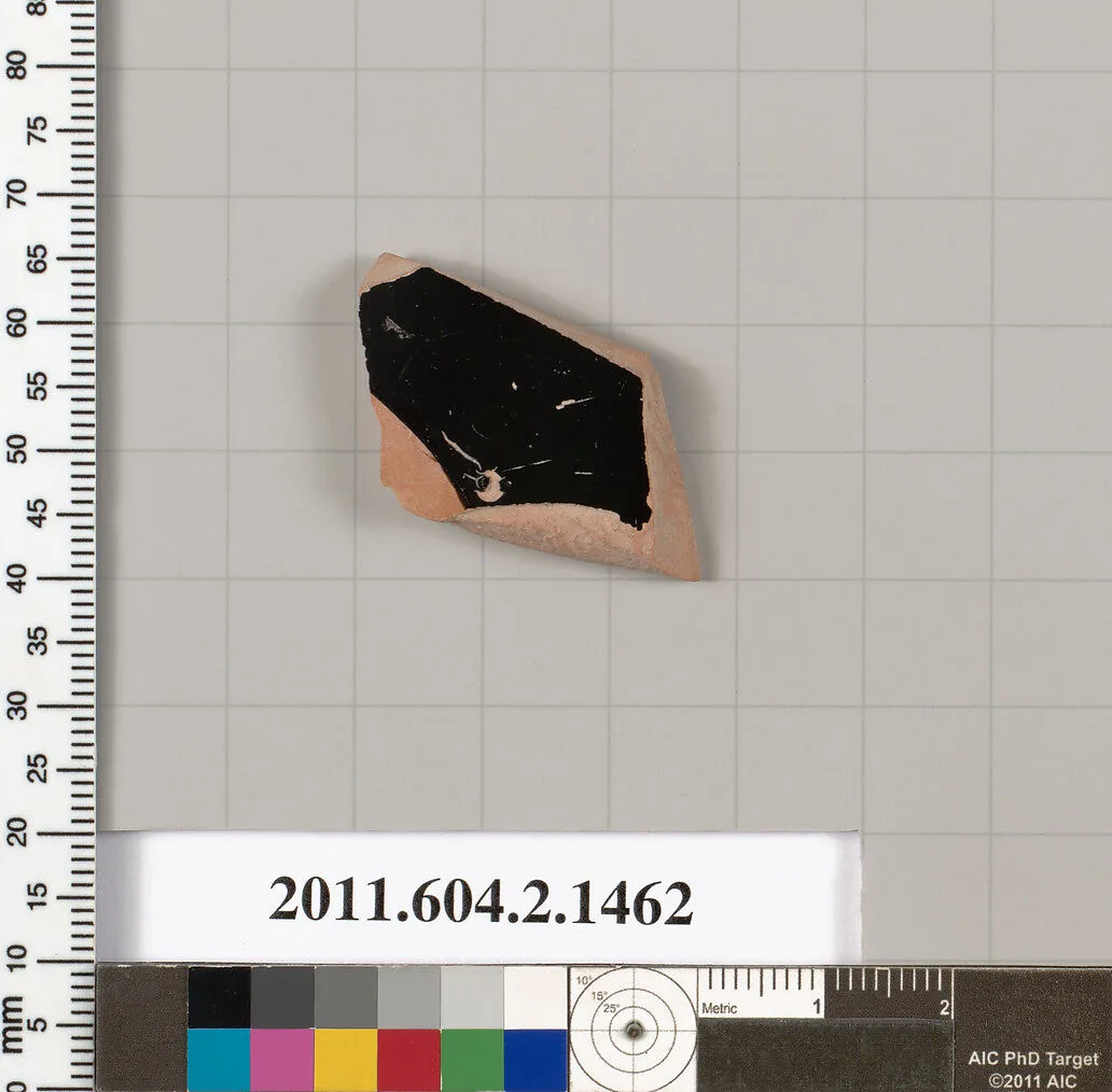 Terracotta fragment of a skyphos (deep drinking cup) — Unknown