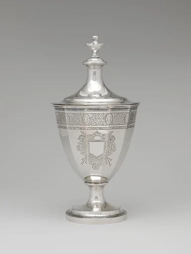 Sugar urn with cover