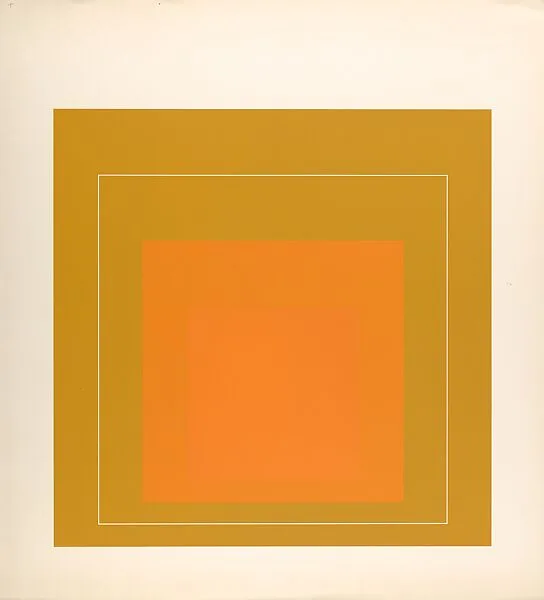 Proof for White Line Square series — Josef Albers|Gemini G.E.L.|Kenneth E. Tyler
