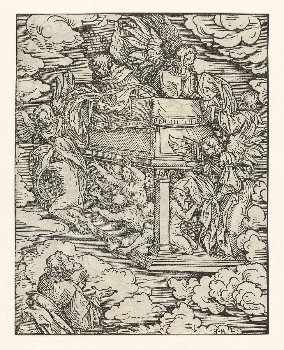Recto of Sheet with The Clothing of the Elect, from The Apocalypse — Hans Burgkmair|Silvan Otmar
