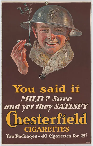 Chesterfield Cigarettes: You Said It — Joseph Christian Leyendecker|Liggett & Myers Tobacco Company