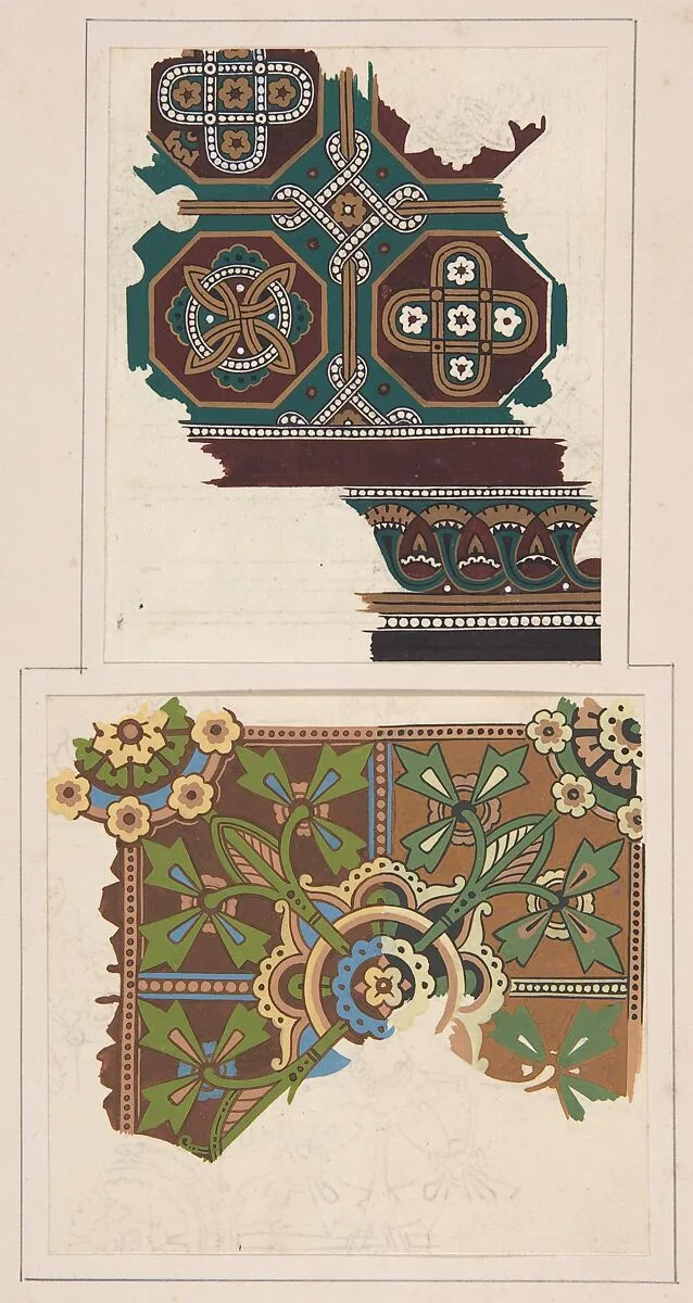 Design drawing — Christopher Dresser