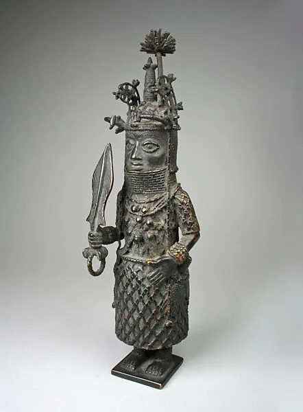 Figure: Oba with Ceremonial Sword — Chief Inneh