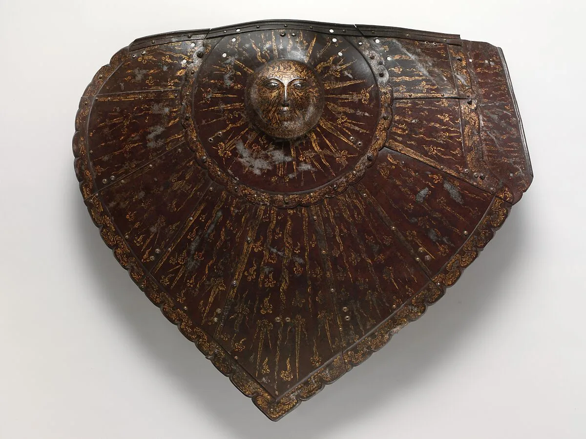 Side Panel of a Flank Defense (Crupper) from a Horse Armor — Unknown