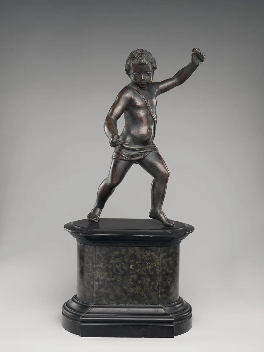 Cupid about to fire an arrow — Unknown