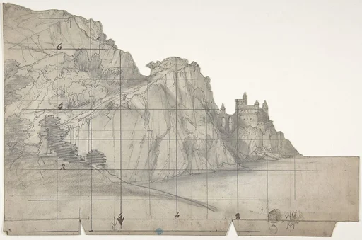 Design for a Stage Set at the Opéra, Paris