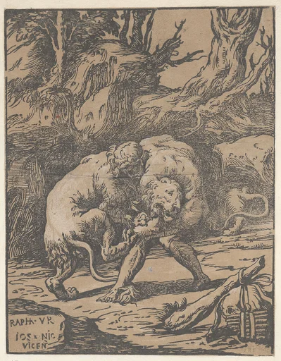 Hercules and the Nemean Lion