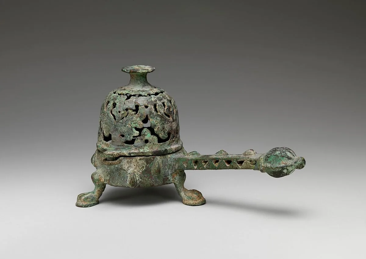 Incense Burner with Domed Cover — Unknown