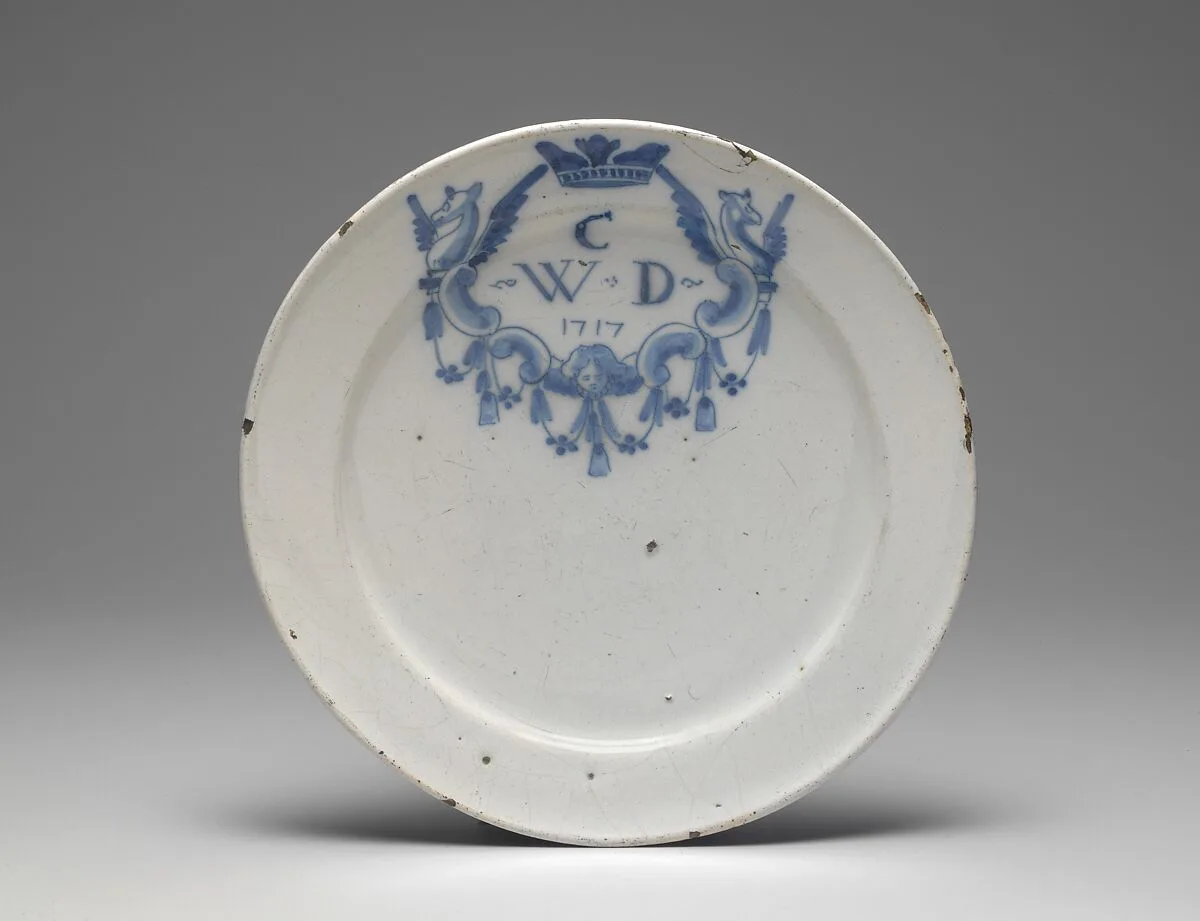 Plate — Unknown