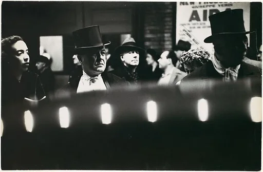 [Opening Night, Metropolitan Opera: Men in Top Hats]