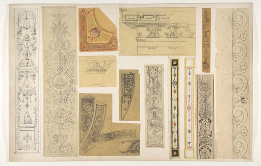 Thirteen designs for the painted decoration of interiors