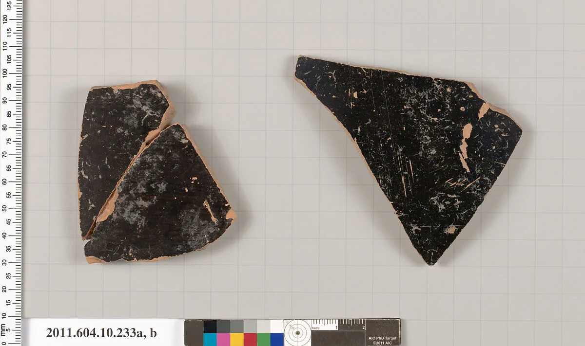 Terracotta fragments of kraters (mixing bowls)? — Unknown