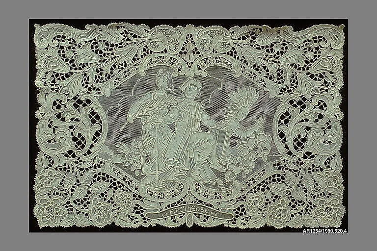 Mat (from a set of table linens) — Unknown