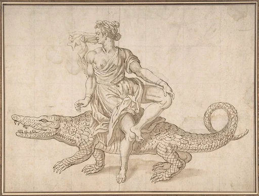 Allegory of Africa, from "The Four Continents"