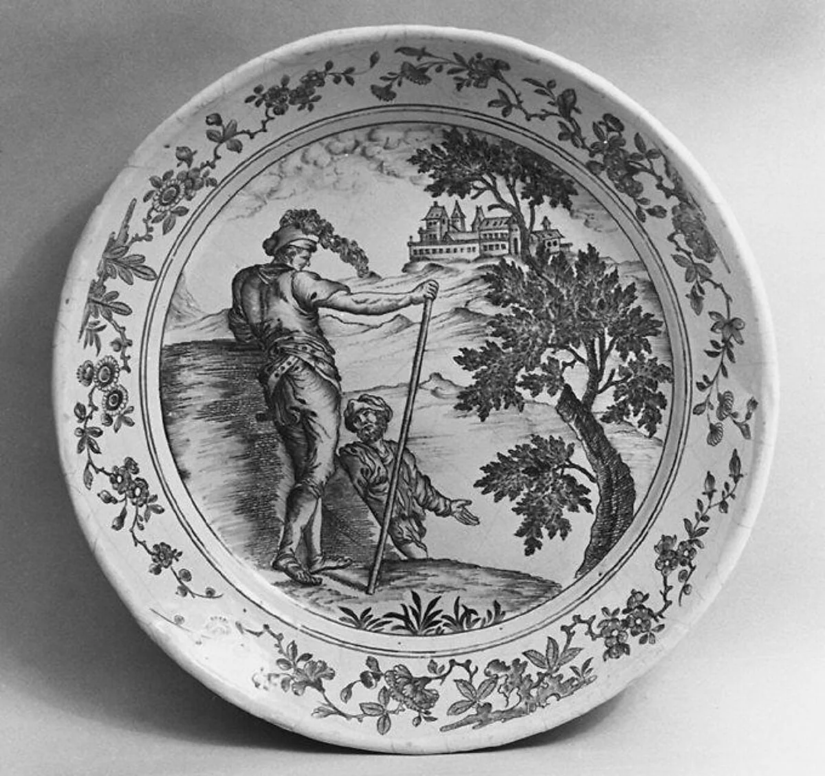 Plate — Salvator Rosa