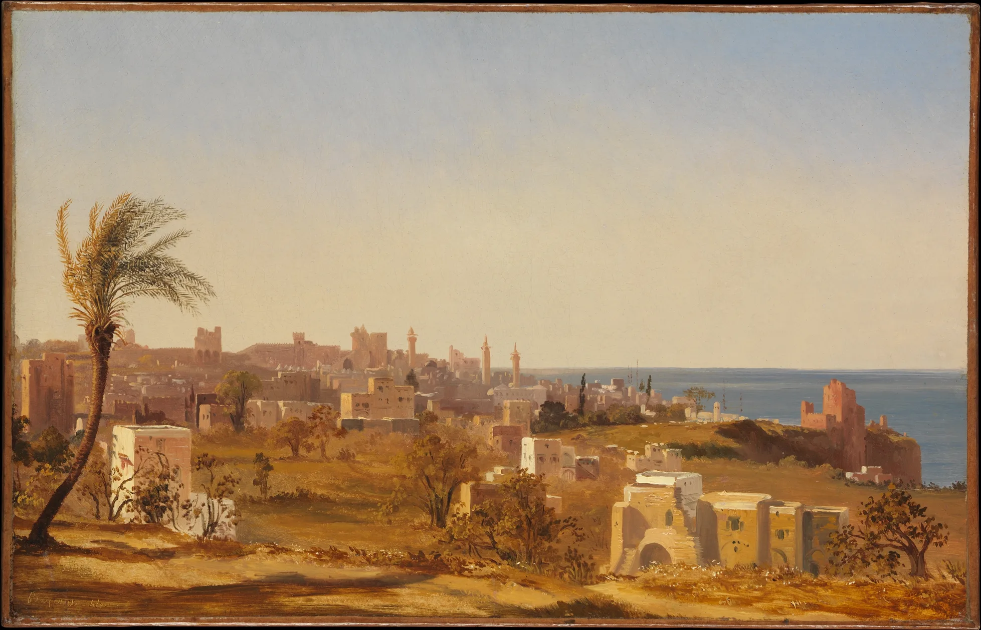 View of Beirut — Jules Coignet