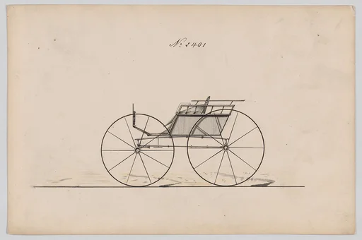 Four Wheel Dog Cart/Game Wagon # 3401