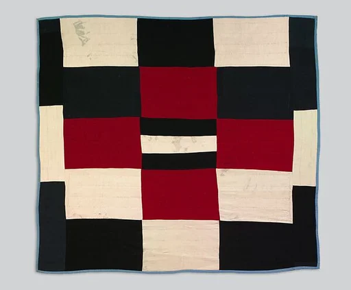 Pieced wool quilt