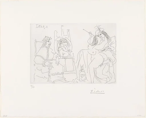 Raphael and the Fornarina X, from 347 Suite