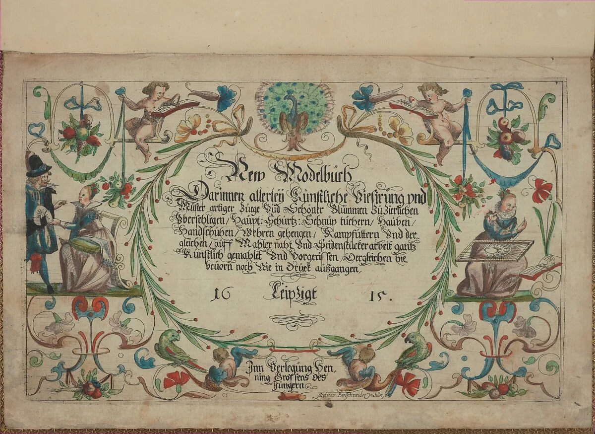 New Modelbüch — Henning Gross the younger|Andreas Bretschneider