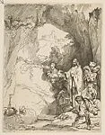 The Raising of Lazarus: The Smaller Plate (reverse copy)