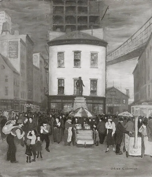 New York Street Scene — Glenn Coleman