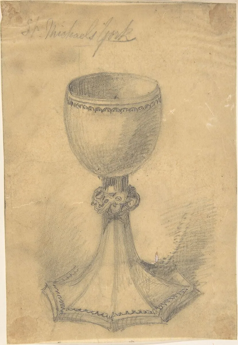 Chalice from St. Michael's York — Anonymous, British, 19th century