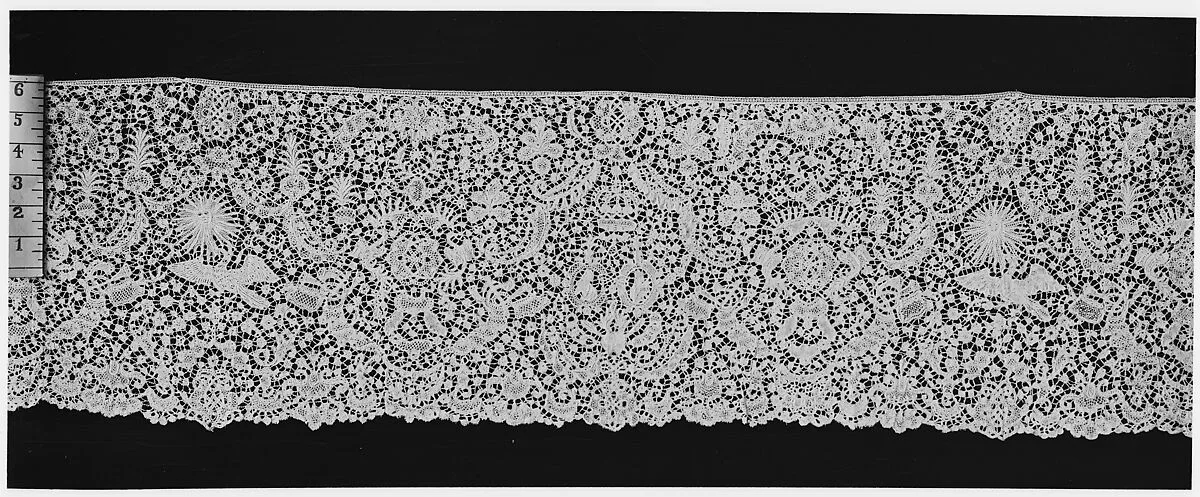 Flounce (two pieces) — Unknown