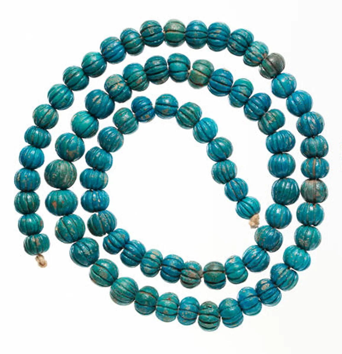 Melon Bead Necklace — Unknown