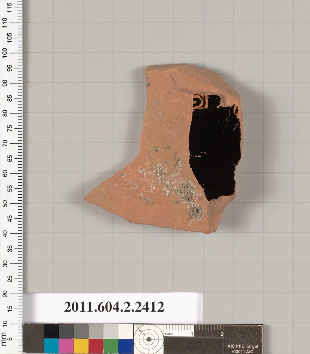 Terracotta fragment of a bell-krater (bowl for mixing wine and water)? — Unknown