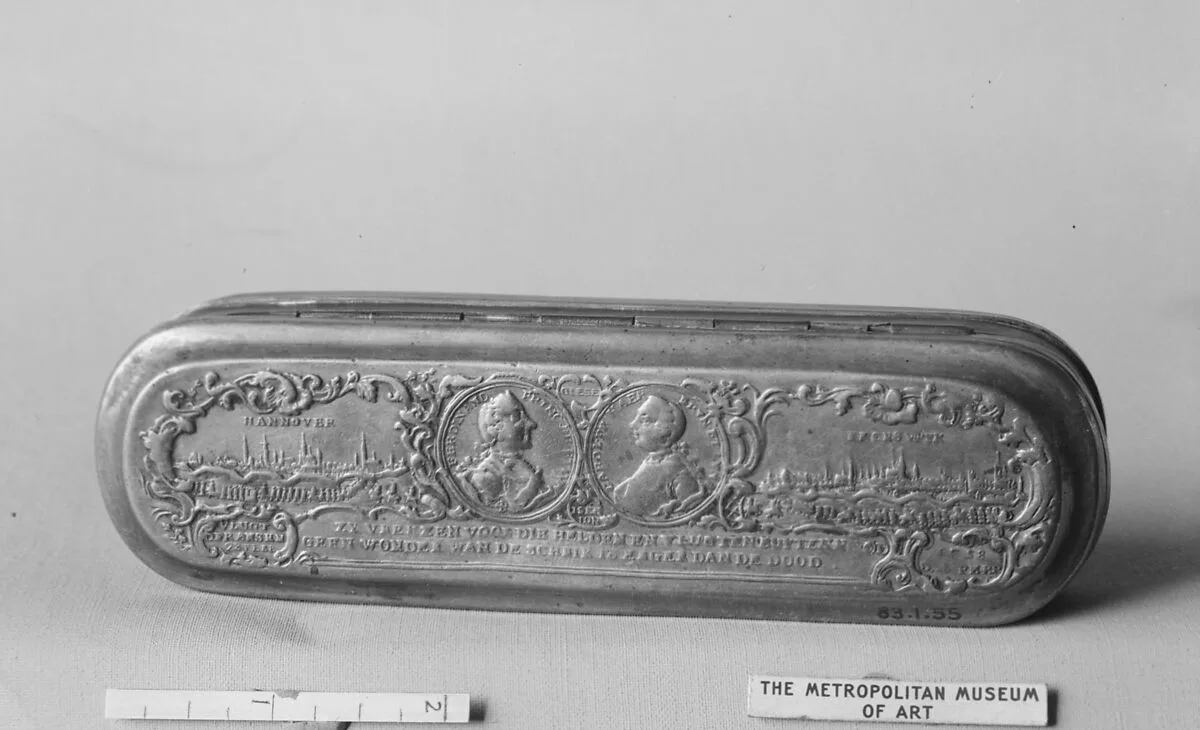 Tobacco box — Johann Heinrich Giese