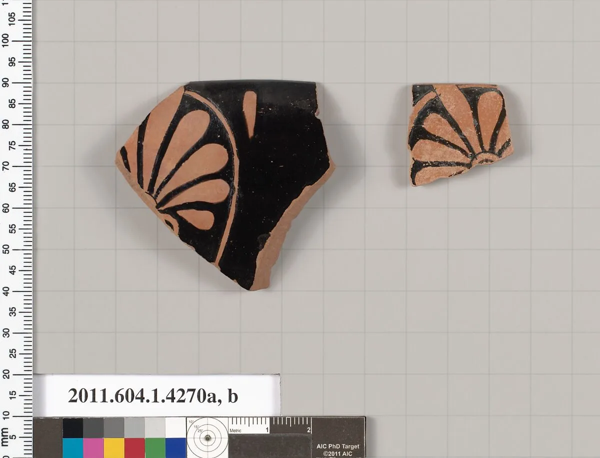 Terracotta rim fragments of kylikes (drinking cups) — Unknown